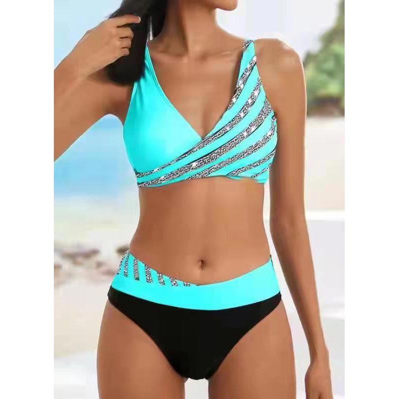 ⏳Tidsbegränsat erbjudande⏰Snygg tvådelad bikini för damer👙