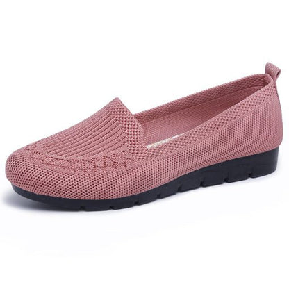 Casual skor Dam Mesh Andningsbar Slip on Platta skor Damer Loafers