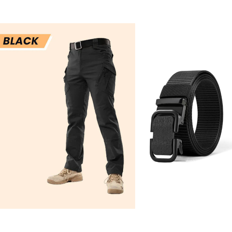 👖 50% RABATT! 💥 Köp 1 och få 1 bälte gratis – Multifunktionella Taktiska Byxor ✨