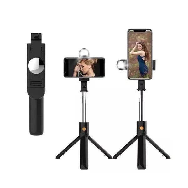 6 i 1 trådlös Bluetooth-selfiesticka