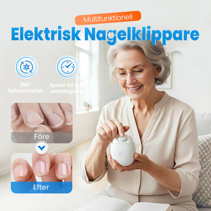 💅Universell Automatisk Nagelfil för Vuxna och Barn