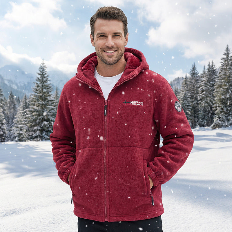 🎁2026 Nyheter 56% RABATT💥2026 Uppgraderad Unisex Hooded Casual Grafen Värmeisolerad Jacka (med innerfickor)