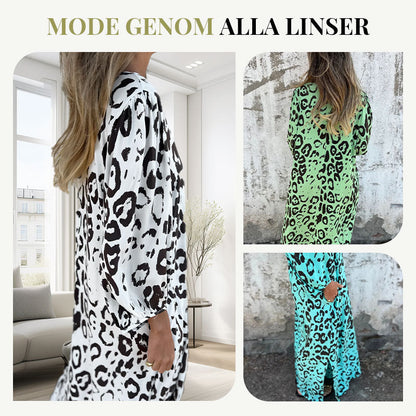 Safari Chic Leopardklänning