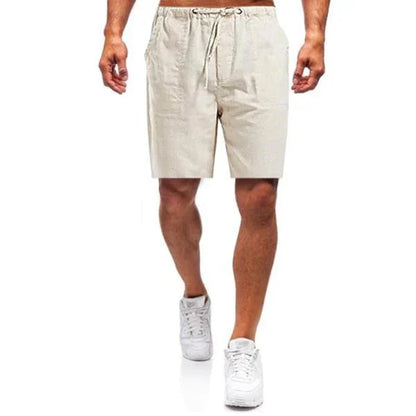 (🎁2024 nyårsrea🎁)Lösa casual shorts i linne för män