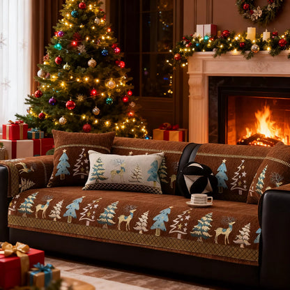 📢📢50 % RABATT !!⏰⏰Plush Chenille Anti-Slip sofföverdrag