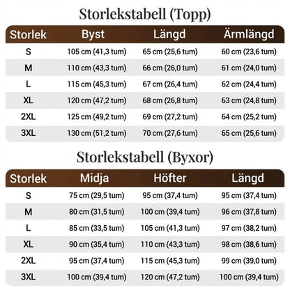 Nya ankomster📦 Avslappnat set med topp och byxor med dragsko för dam