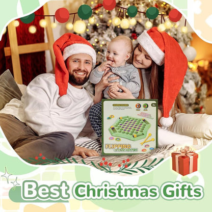 🎁SISTA DAGEN -50% REA!!⏰Flip-Match-brädspel för barn – DIY-vändschackbräda för barn