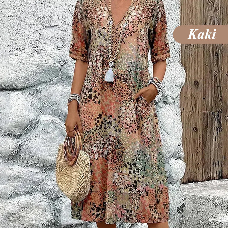 Safari Chic Leopard Klänning
