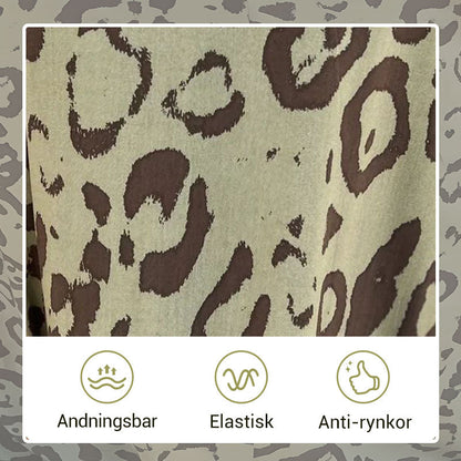 Safari Chic Leopardklänning