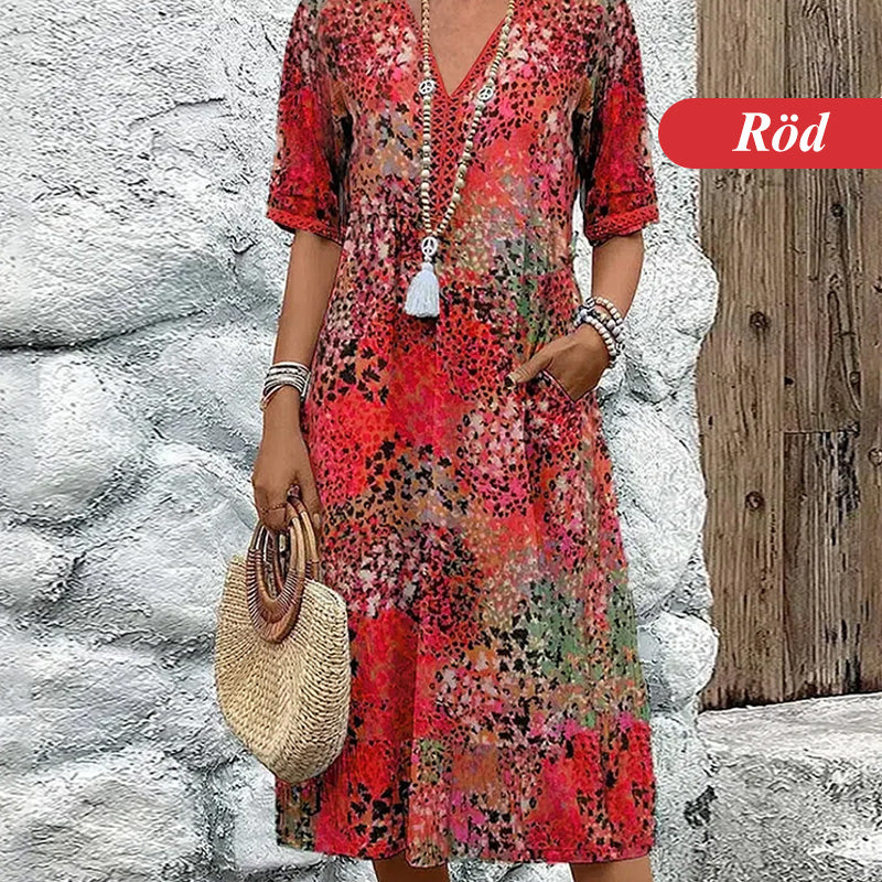 Safari Chic Leopard Klänning