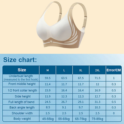 🎁Sista dagen 49% rabatt - Lyftande Anti-Sagging Trådlöst Push-up Bh