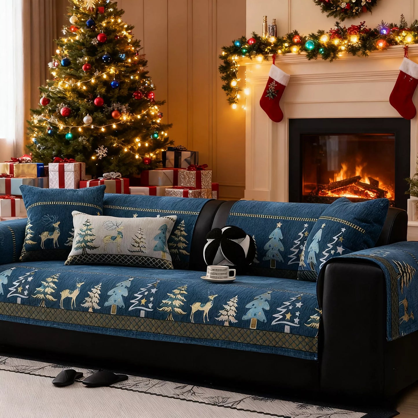 📢📢50 % RABATT !!⏰⏰Plush Chenille Anti-Slip sofföverdrag