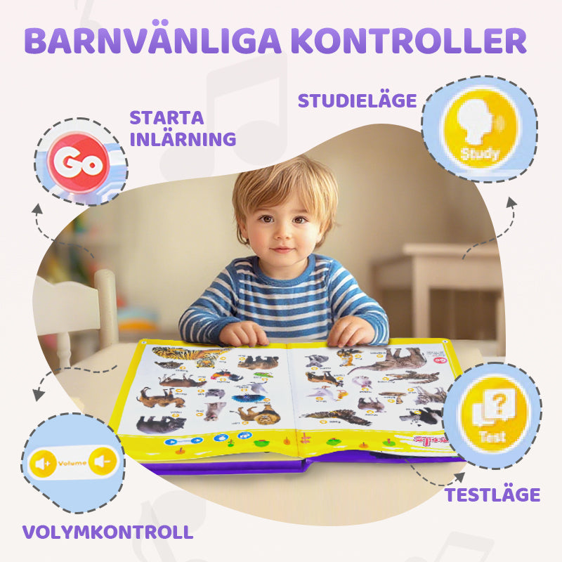 ✏️2025 HET REA✏️ Interaktiv ljudbok för engelsk inlärning för barn