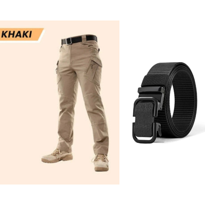 👖 50% RABATT! 💥 Köp 1 och få 1 bälte gratis – Multifunktionella Taktiska Byxor ✨