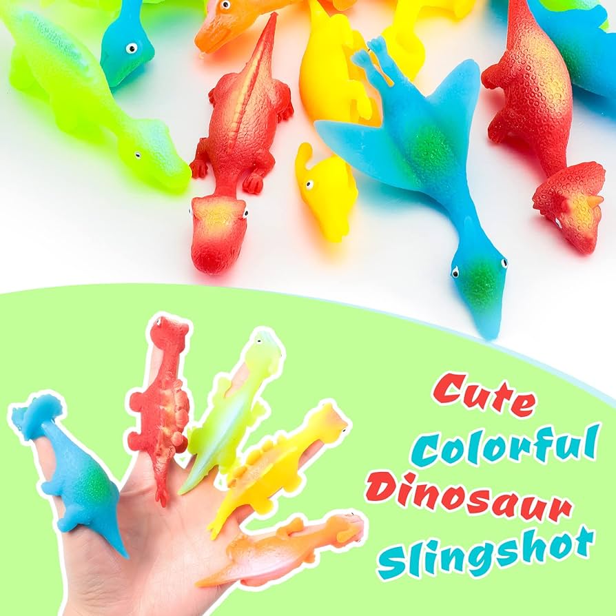 🎁Slingshot Dinosaurie Fingerleksaker