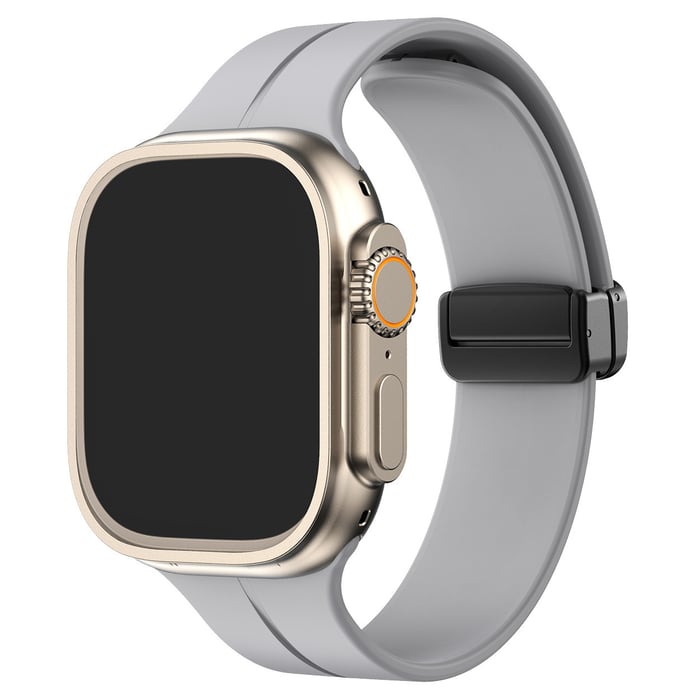 🔥Köp 1 och få 1 gratis - Magnetiskt vikbart armband i silikon för Apple Watch