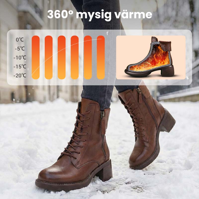 🎈Höstrea🎈40% rabatt under en begränsad tid💕Ideal present - Retro stövlar i brittisk stil
