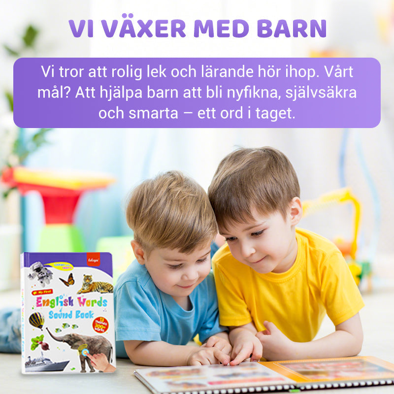 ✏️2025 HET REA✏️ Interaktiv ljudbok för engelsk inlärning för barn