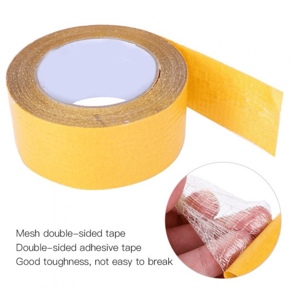 🎁2024 nyårsförsäljning🎁 49% OFF🔥Starkt självhäftande dubbelsidig gasväv Fiber Mesh Tape