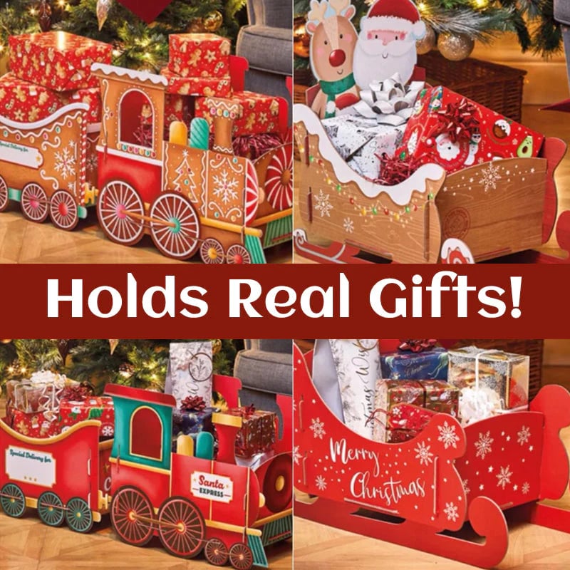 🎅Försäljning inför julen – 49 % RABATT🎁 Tomtens presenttåg — Leverera julstämning med stil! 🚂🎄