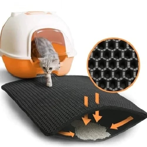 🔥Het rea 50 % rabatt🔥Halkfri kattlittermatta