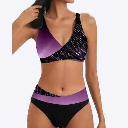 ⏳Tidsbegränsat erbjudande⏰Snygg tvådelad bikini för damer👙