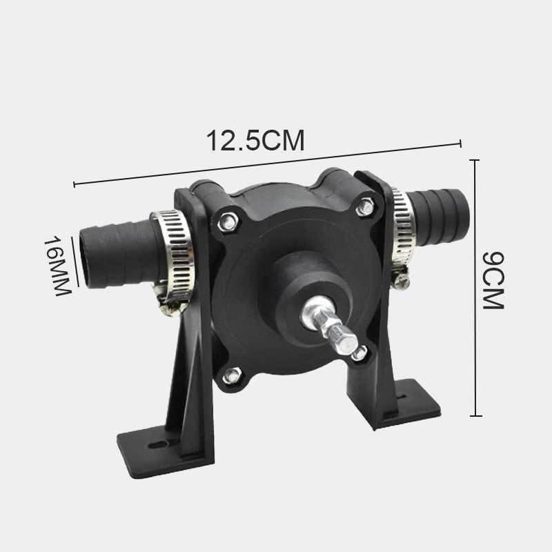 🔥Handdriven elektrisk borrmaskin Självsugande vattenöverföringspump