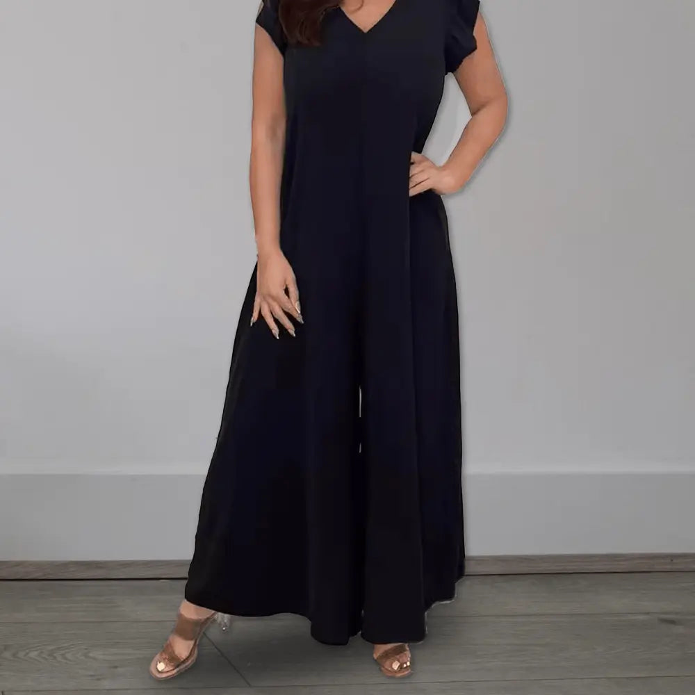 🔥SOMMAR NY RUFFAD BREDBENT CASUAL JUMPSUIT