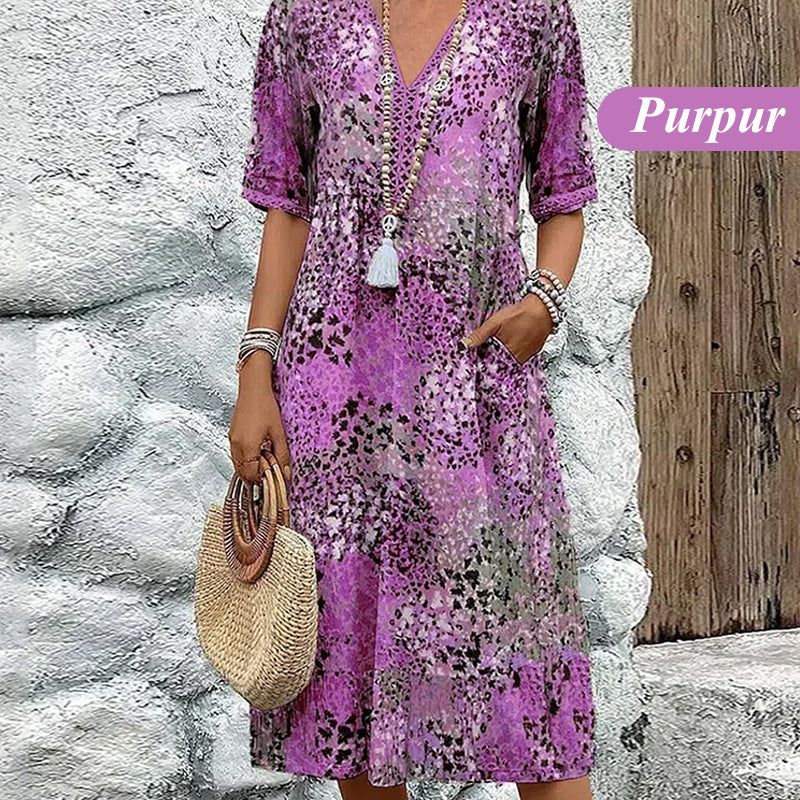 Safari Chic Leopard Klänning