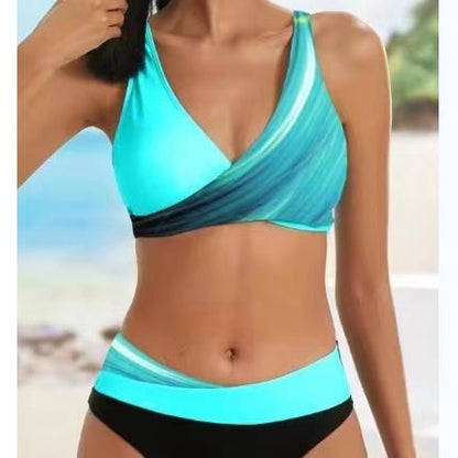 ⏳Tidsbegränsat erbjudande⏰Snygg tvådelad bikini för damer👙