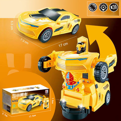 🔥2024 HOT SALE🔥Elektrisk Universal Deformation Police Toy Car