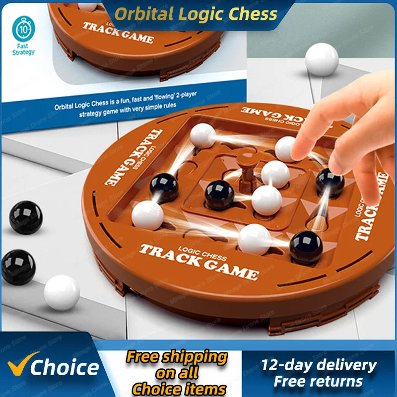 🧠 Strategispel för 2 Spelare | Träna Hjärnan, Logik & Koncentration | Familjelek 🎯