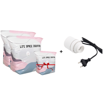 🛏️ 50% RABATT NU!✨ Stora Vakuumkompressionspåsar Utan Pump – Spara 80% Plats – Förvaring Essential 📦