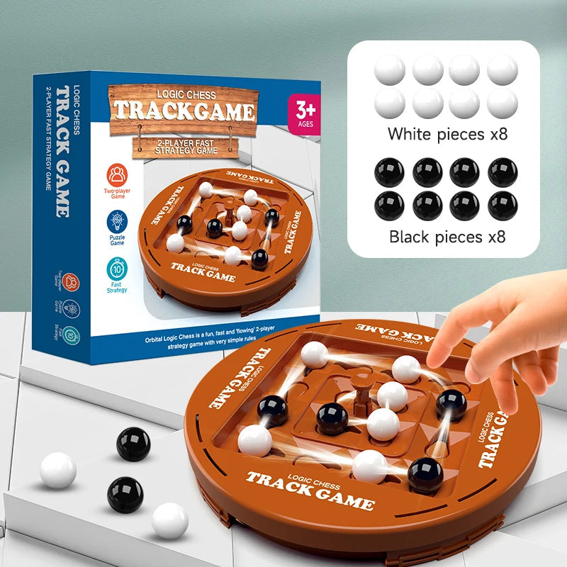 🧠 Strategispel för 2 Spelare | Träna Hjärnan, Logik & Koncentration | Familjelek 🎯