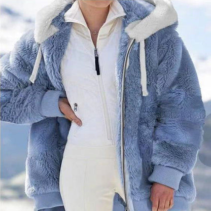 ❄️Christams Hot Sale 50% OFF NOW!⚡50K+ SOLD!✨Damernas fleecejacka med sherpafoder🧥❄️