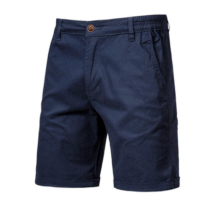 Casual Business Elastic Straight Shorts för män