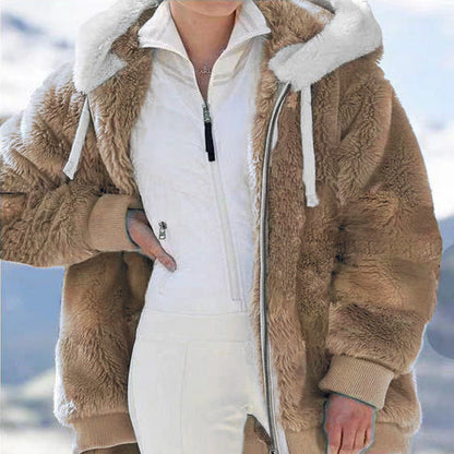 ❄️Christams Hot Sale 50% OFF NOW!⚡50K+ SOLD!✨Damernas fleecejacka med sherpafoder🧥❄️