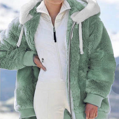 ❄️Christams Hot Sale 50% OFF NOW!⚡50K+ SOLD!✨Damernas fleecejacka med sherpafoder🧥❄️