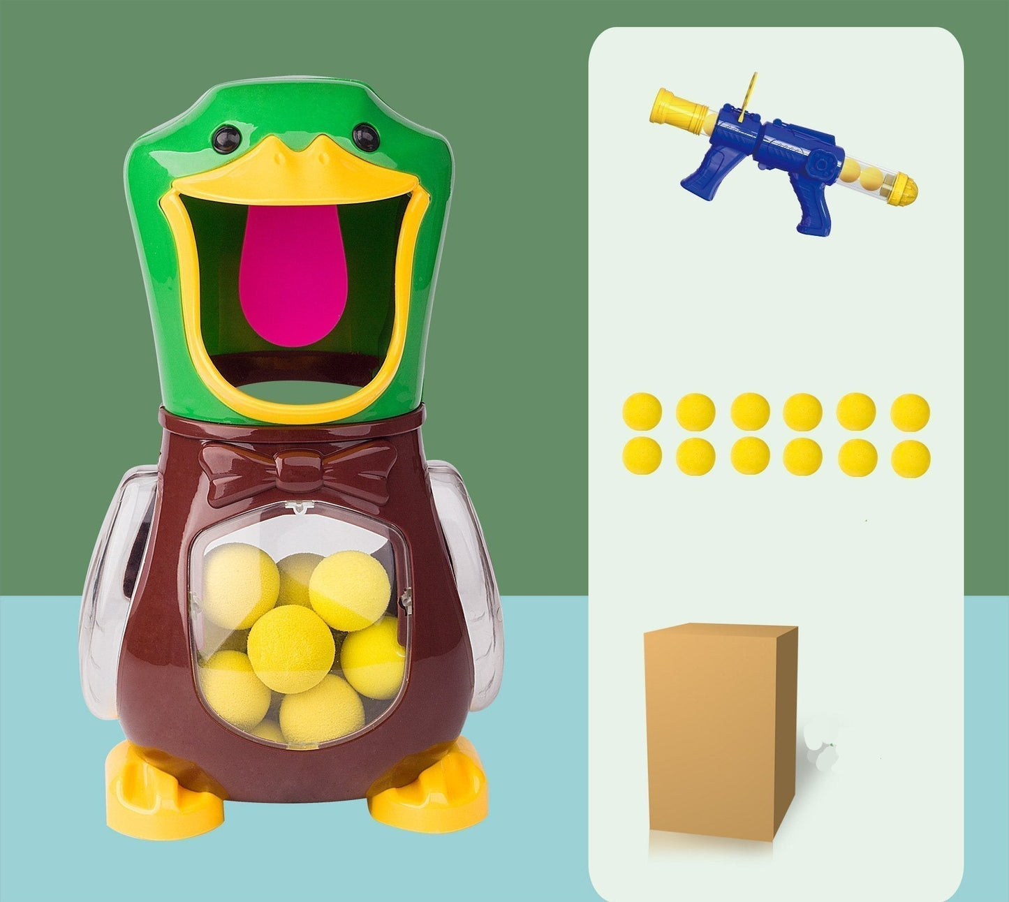 🎁Hungry Duck Shooting Toy Set （🎄Julförsäljning🎅）