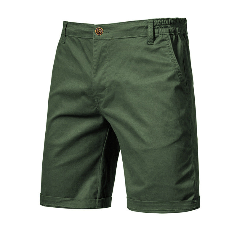 Casual Business Elastic Straight Shorts för män