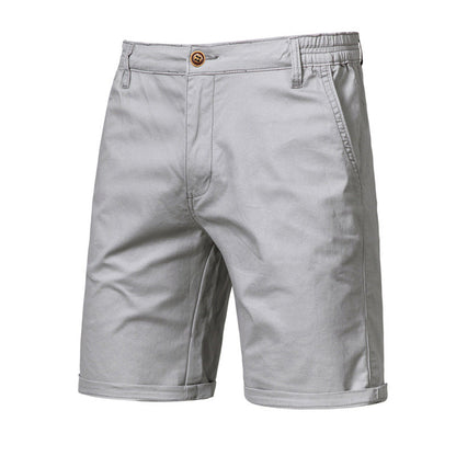 Casual Business Elastic Straight Shorts för män