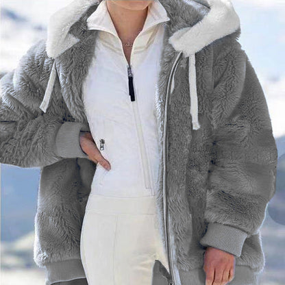 ❄️Christams Hot Sale 50% OFF NOW!⚡50K+ SOLD!✨Damernas fleecejacka med sherpafoder🧥❄️