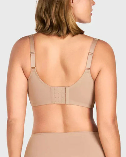 👙 50% RABATT NU! Elegant, lätt BH med full täckning i stora storlekar – bygelstöd, tunna ovadderade kupor & breda axelband – perfekt för vardagslyft och naturlig siluett ✨💖