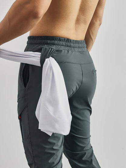 Stay Cool High Rib Cargo Jogger Sportbyxor