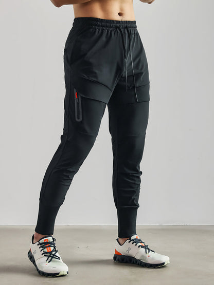 Stay Cool High Rib Cargo Jogger Sportbyxor