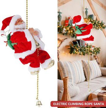 🎄Julförsäljning - Elektriskt klättrande tomte