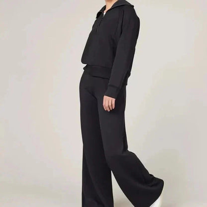 Mjukt och bekvämt 2-delat loungewear-set för kvinnor