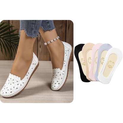 🔥Sista dagen på rean: 50 % rabatt — Bekväma, lätta och snygga ortopediska skor för kvinnor med öppen design.