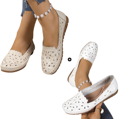 🔥Sista dagen på rean: 50 % rabatt — Bekväma, lätta och snygga ortopediska skor för kvinnor med öppen design.