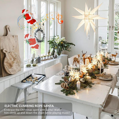 🎄Julförsäljning - Elektriskt klättrande tomte